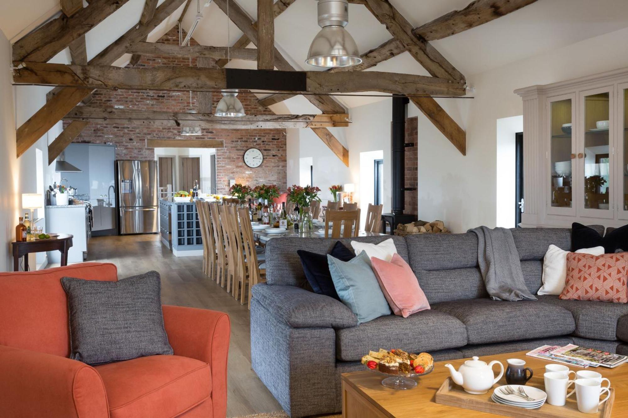 The Barn At Plas Ashpool Sleeps 8 Llandyrnog Exteriér fotografie