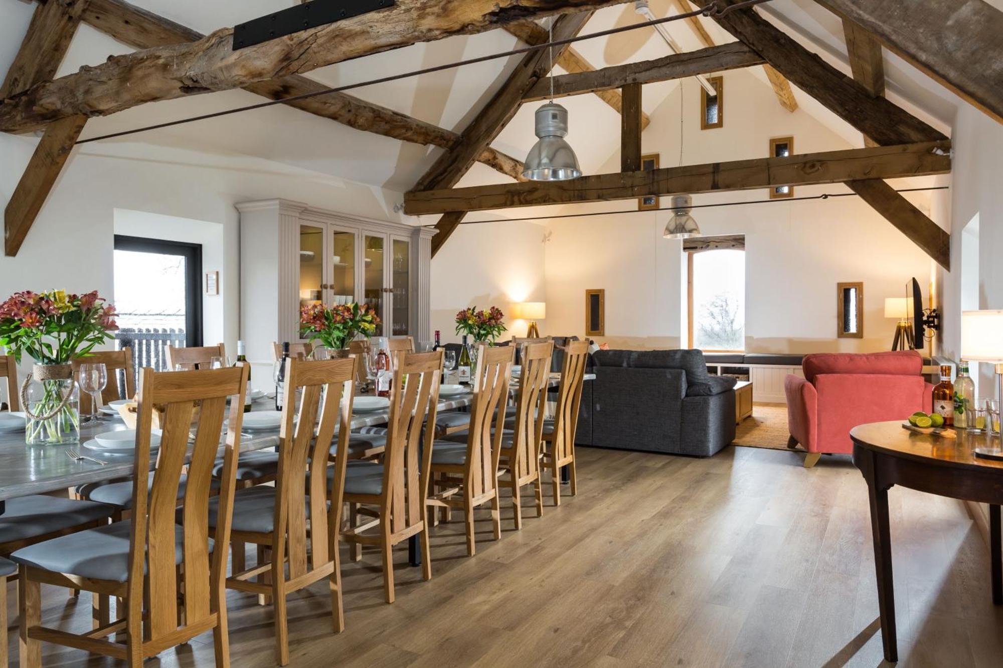 The Barn At Plas Ashpool Sleeps 8 Llandyrnog Exteriér fotografie